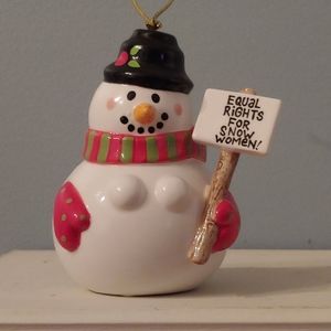 Snow Woman Ornament